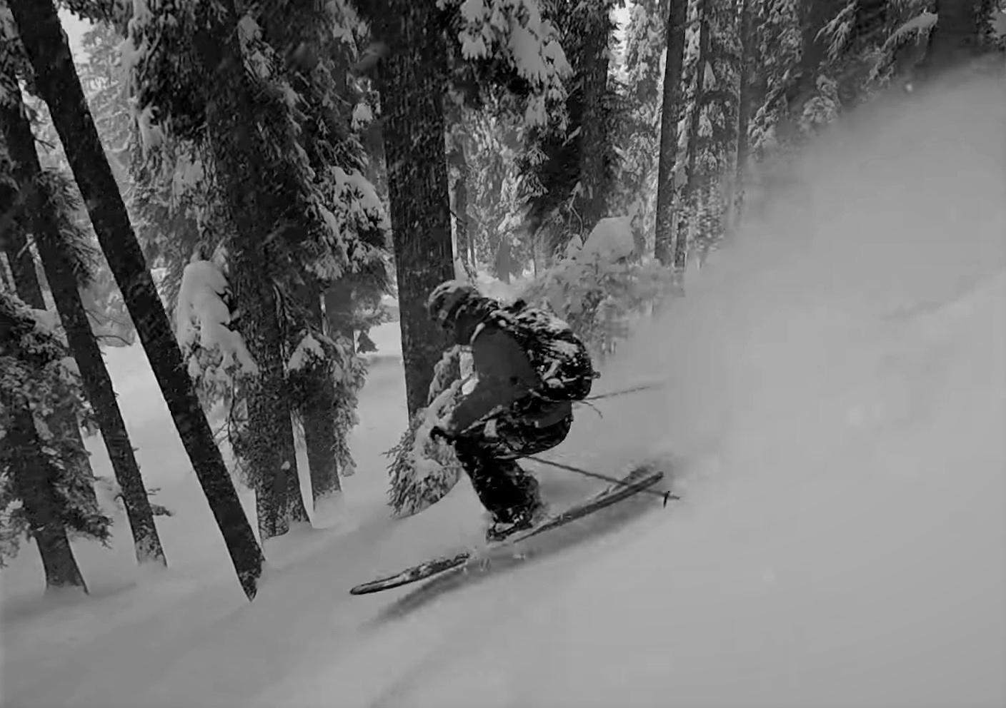 Powder skiing in Kashmir