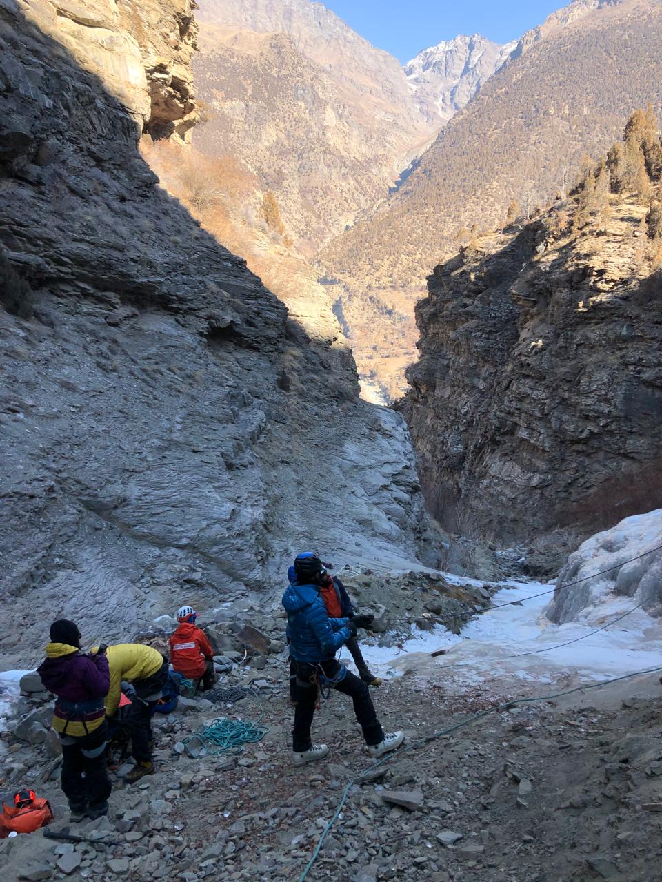 Ice climbing festival in spiti