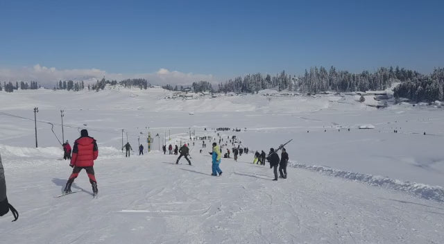 Khyber Hotel skiing slope.