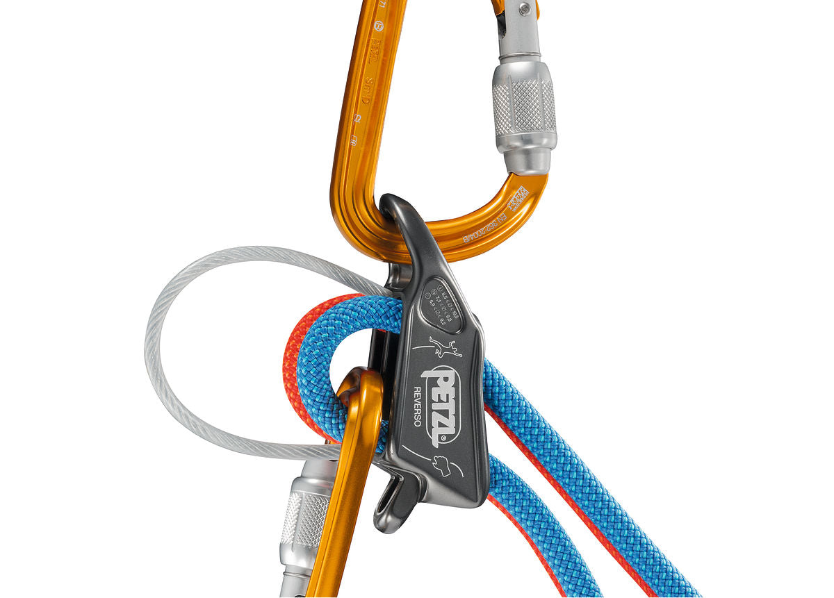 Using Petzl Reverso in Auto-Block Mode for Belaying