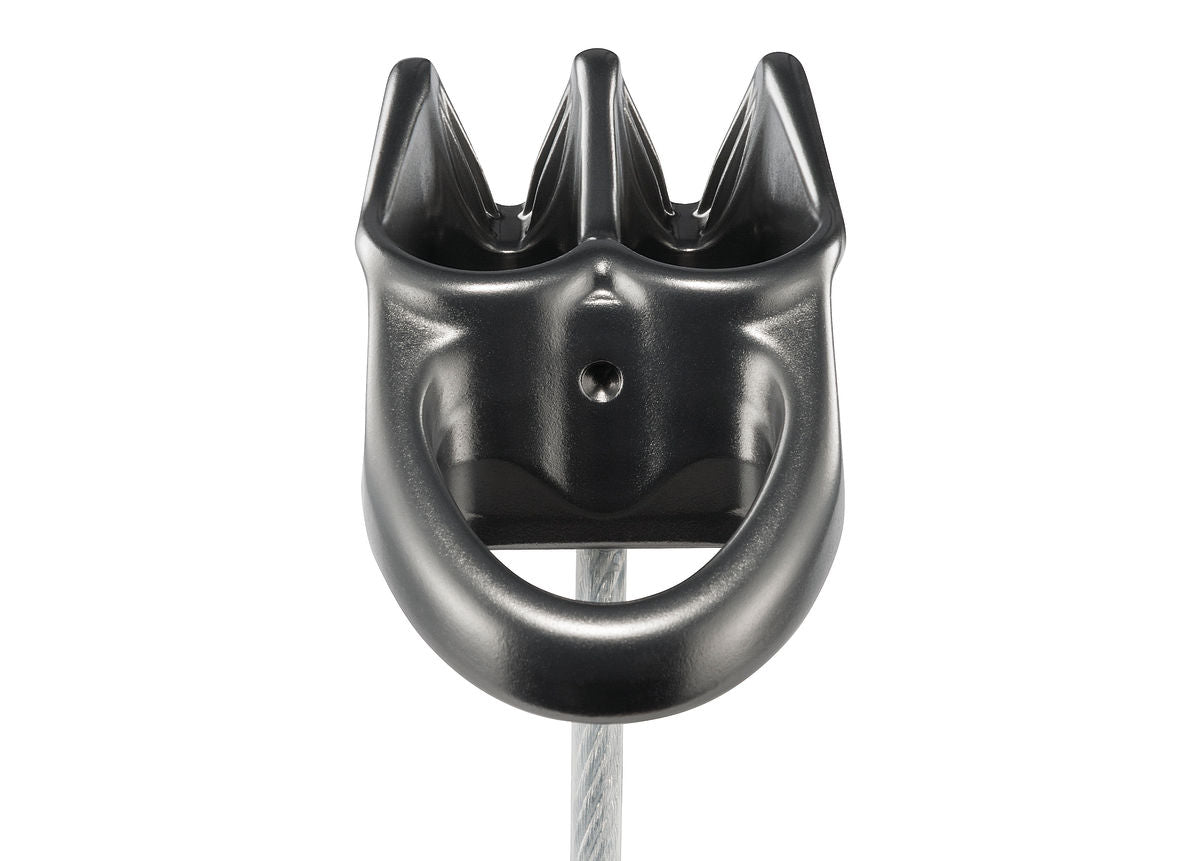 Lightweight Petzl Reverso Belay/Rappel Device for Skinny Ropes