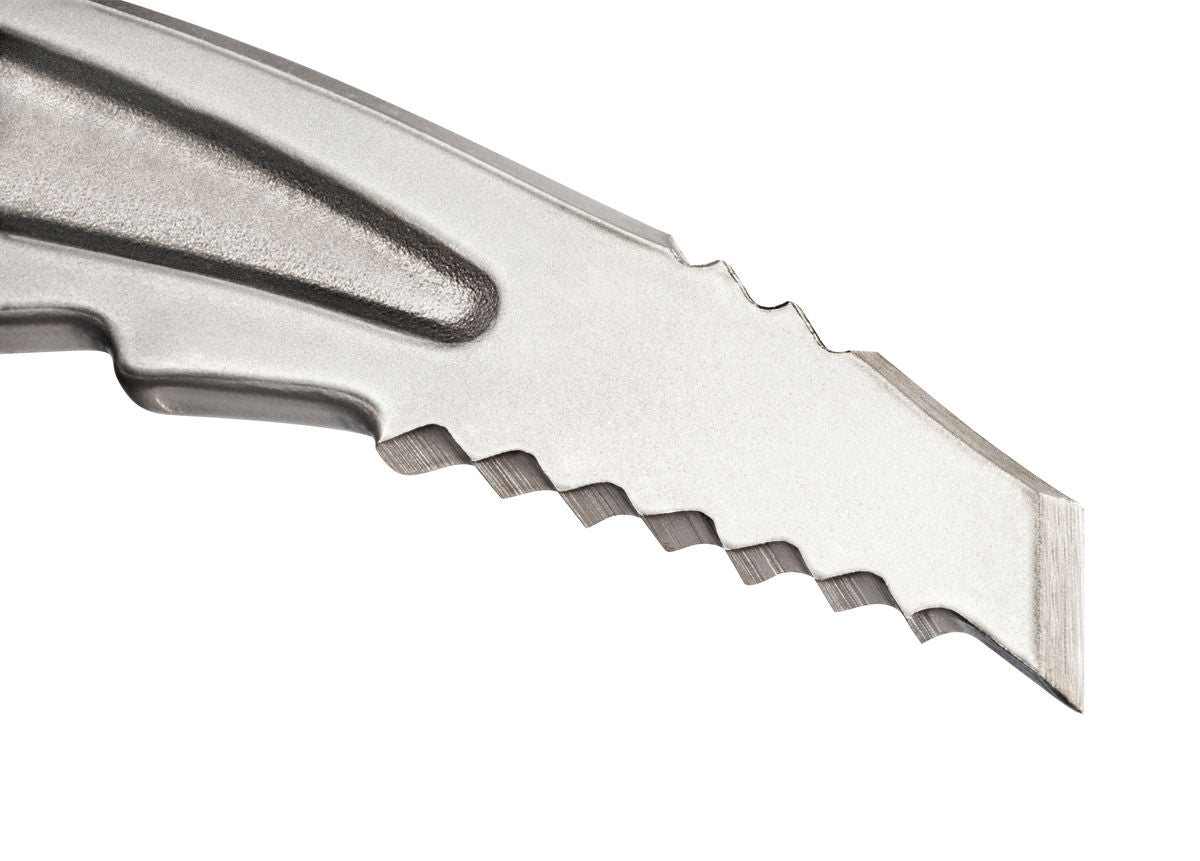 Steel ice pick of petzl summit