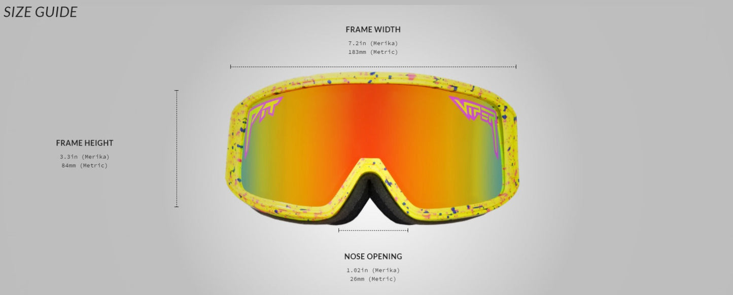 PIT VIPER - 1993 GOGGLÉS