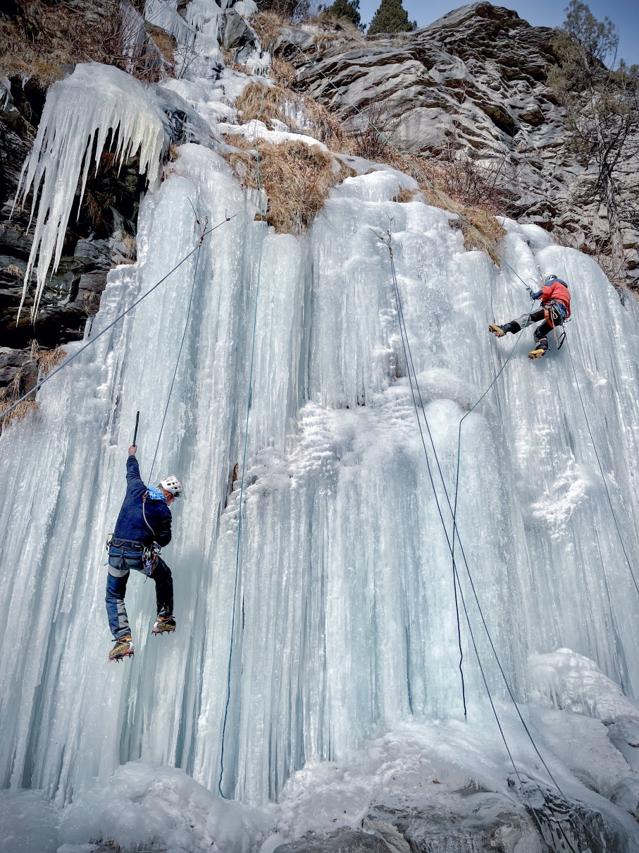 ice climbing in Spiti