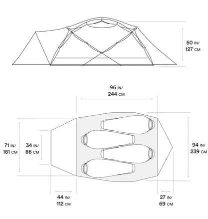 TRANGO™ 4 TENT