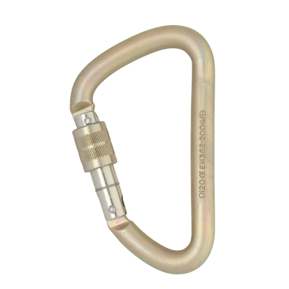 DMM 12mm Steel Klettersteig Carabiner - Screwgate