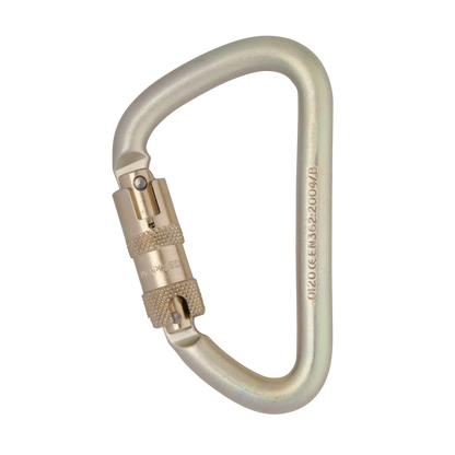 DMM 12mm Steel Klettersteig Carabiner - Kwiklock ANSI