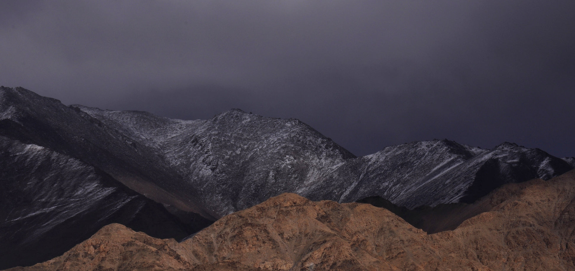 Fresh snow in Ladakh