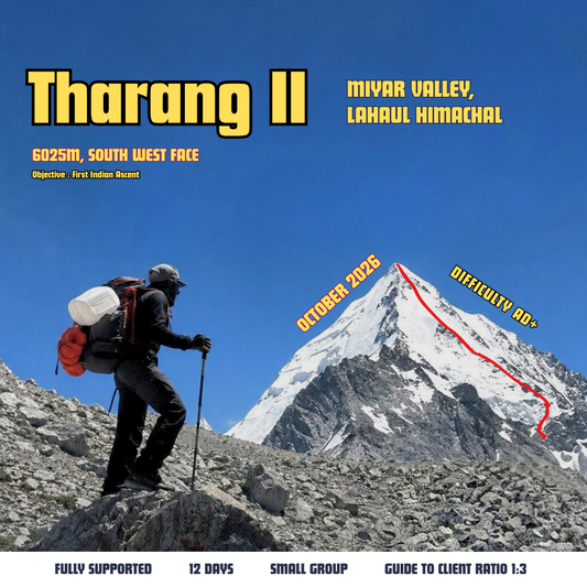Tharang II 6,021m – Southwest Face Expedition