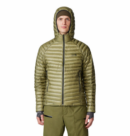 Mountain Hardwear Men Green Ghost Whisperer Down Jacket