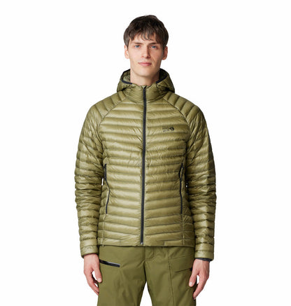 Mountain Hardwear Men Green Ghost Whisperer Down Jacket