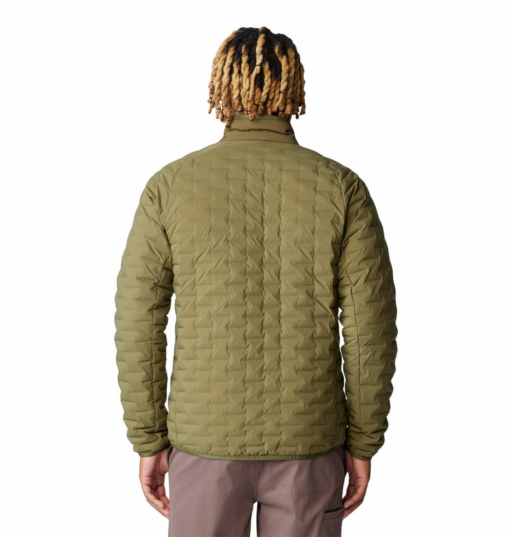 Mountain Hardwear Men Green Stretchdown Light Down Jacket