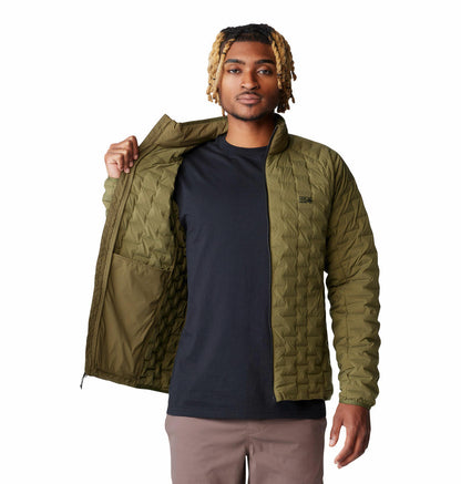 Mountain Hardwear Men Green Stretchdown Light Down Jacket