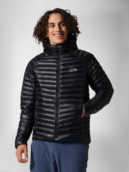 Mountain Hardwear Men Black Q.Shield Ghost Whisperer Down Jacket