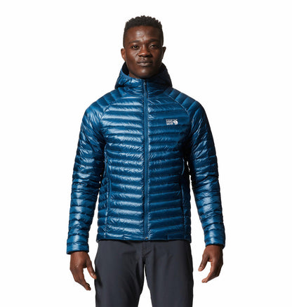 Mountain Hardwear Men Blue Q.Shield Ghost Whisperer Down Jacket