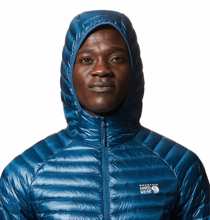 Mountain Hardwear Men Blue Q.Shield Ghost Whisperer Down Jacket