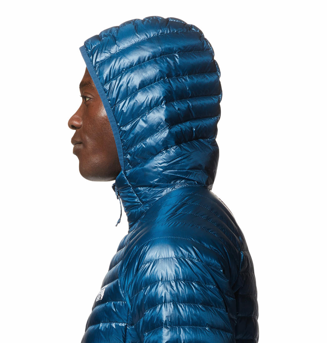 Mountain Hardwear Men Blue Q.Shield Ghost Whisperer Down Jacket