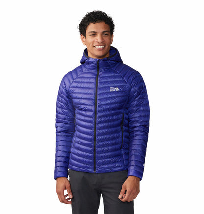 Mountain Hardwear Men Blue Q.Shield Ghost Whisperer Down Jacket