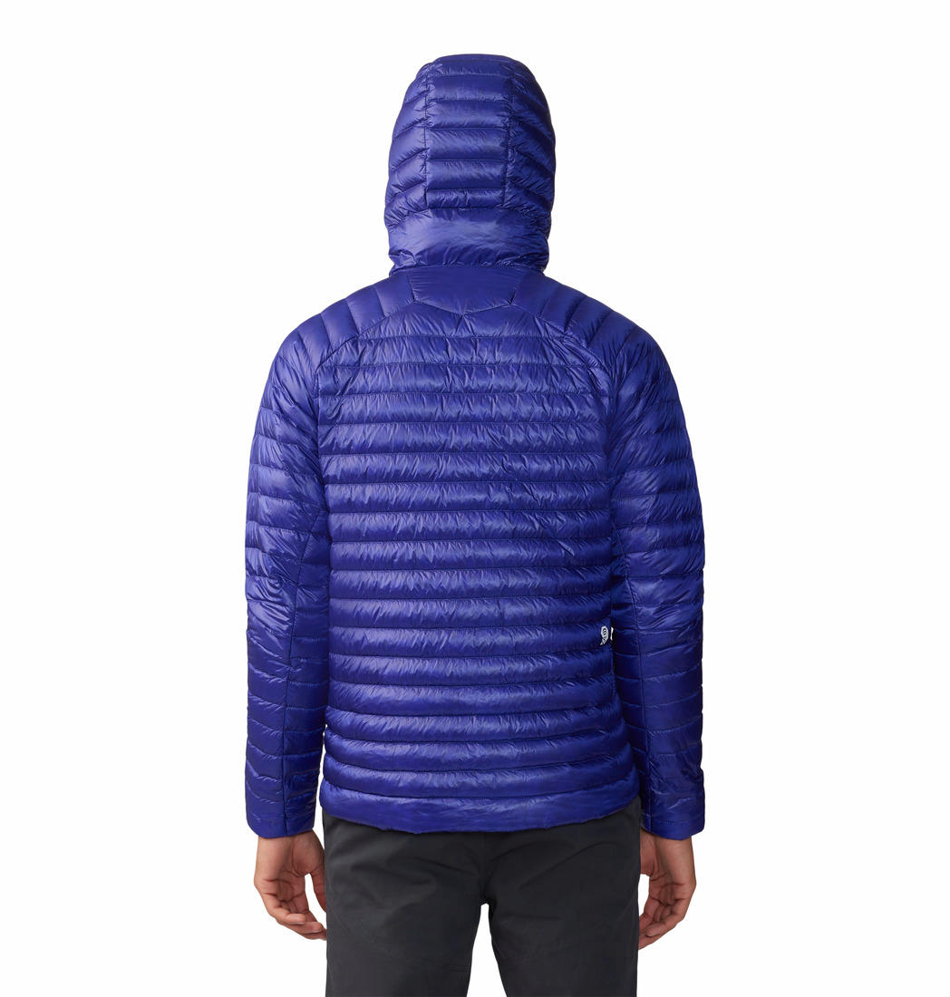 Mountain Hardwear Men Blue Q.Shield Ghost Whisperer Down Jacket