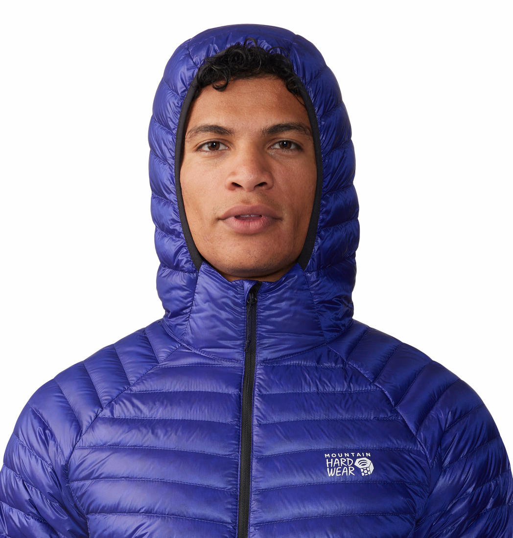 Mountain Hardwear Men Blue Q.Shield Ghost Whisperer Down Jacket