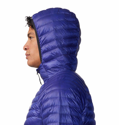 Mountain Hardwear Men Blue Q.Shield Ghost Whisperer Down Jacket
