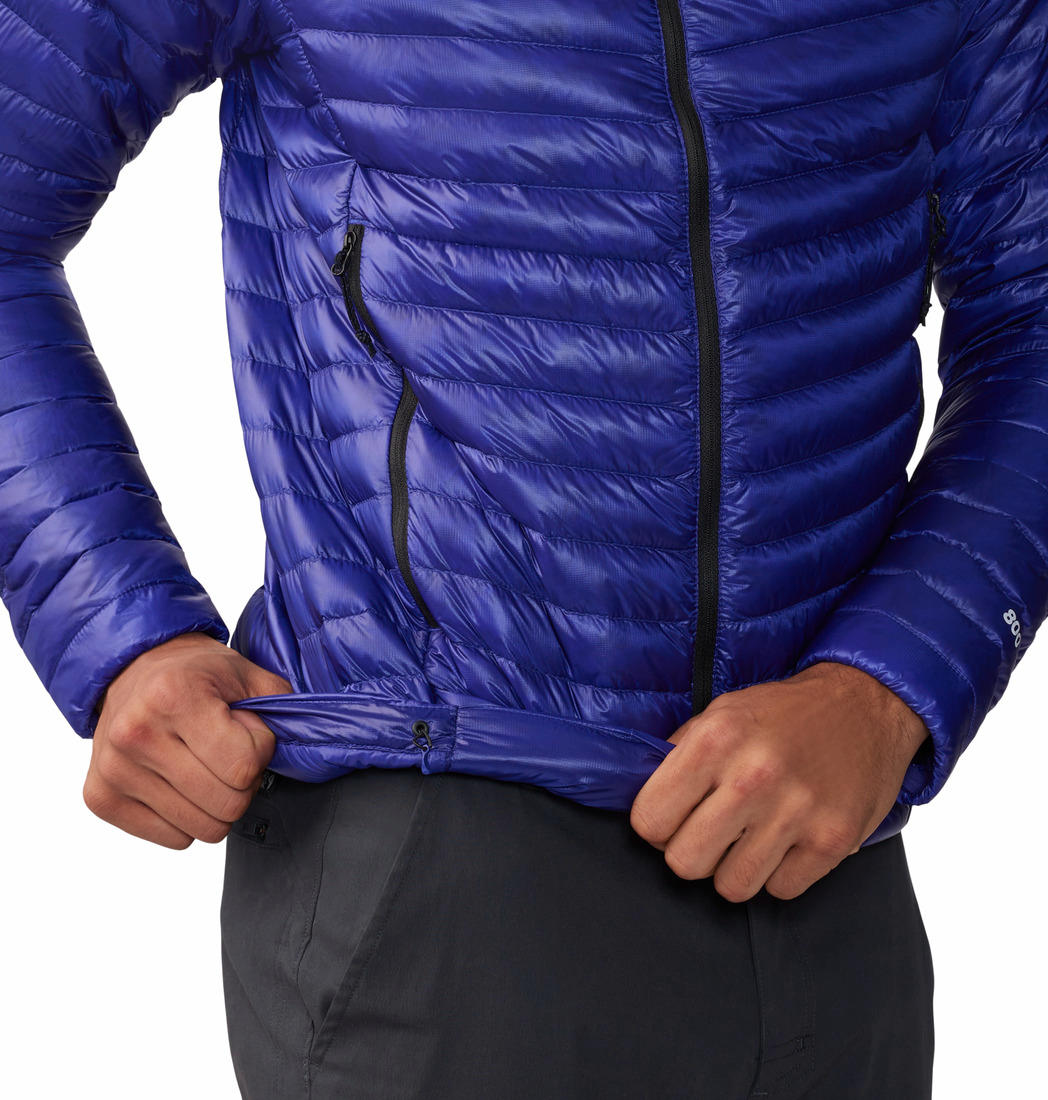 Mountain Hardwear Men Blue Q.Shield Ghost Whisperer Down Jacket