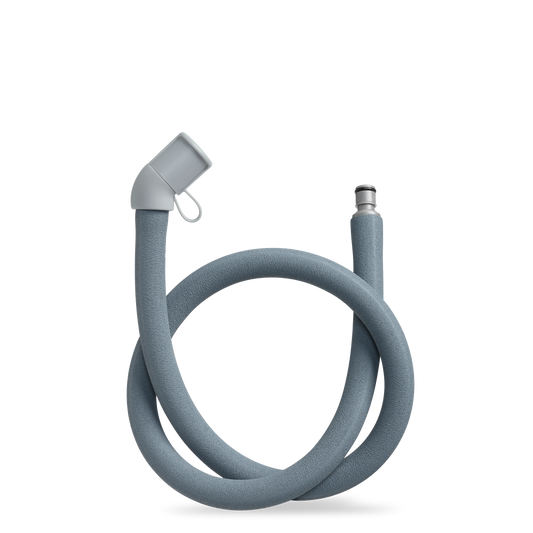 HydraPak ArcticFusion insulated hydration tube in charcoal