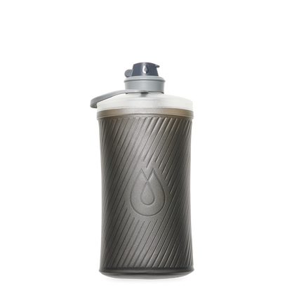 HydraPak Flux 1.5L flexible bottle in Mammoth Grey