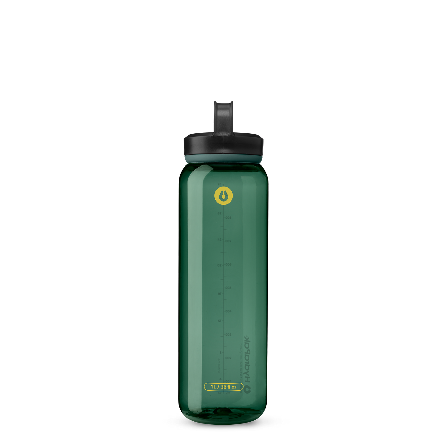 HydraPak RECON Clip and Carry 1L bottle in Aspen Green