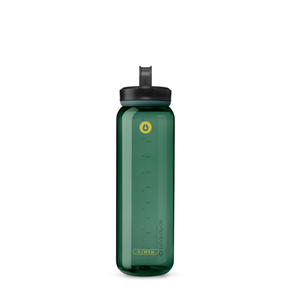 HydraPak RECON Clip and Carry 1L bottle in Aspen Green