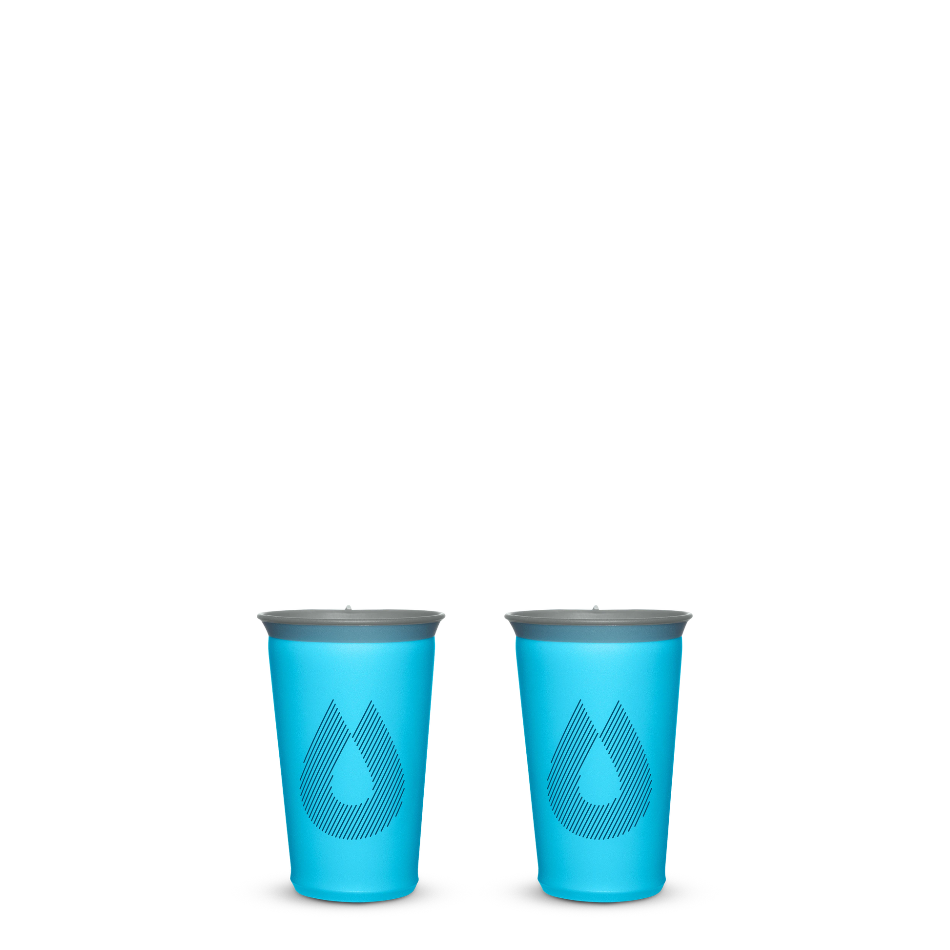 HydraPak SpeedCup 2-Pack Malibu front view