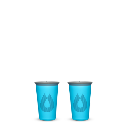 HydraPak SpeedCup 2-Pack Malibu front view
