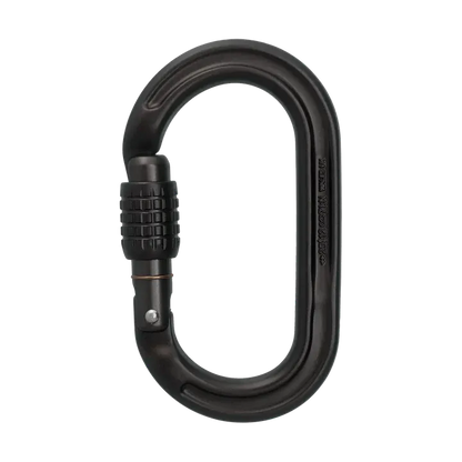 DMM UltraO Screwgate Oval Carabiner - Matt Grey