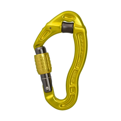 DMM Revolver Screwgate Pulley Carabiner - Lime