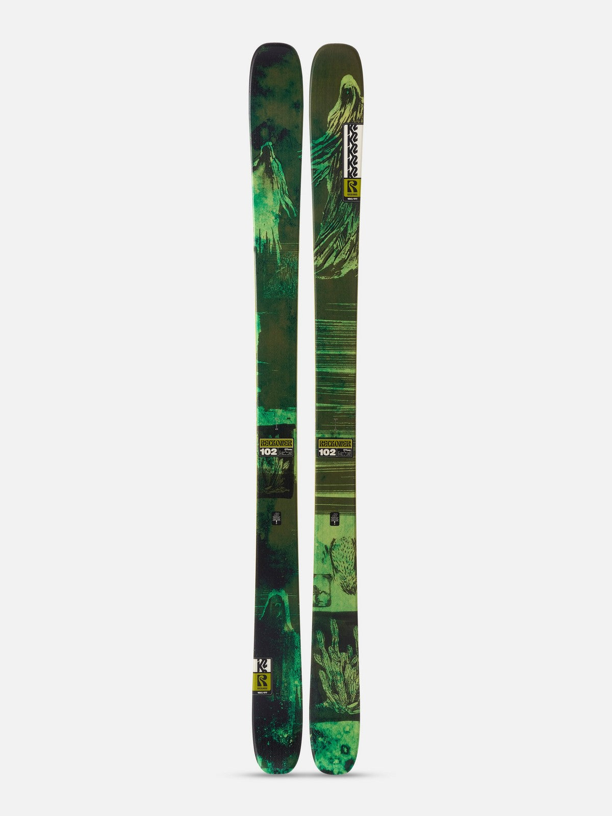 K2 Reckoner 102 Men's Skis 2026 — official K2 product photo