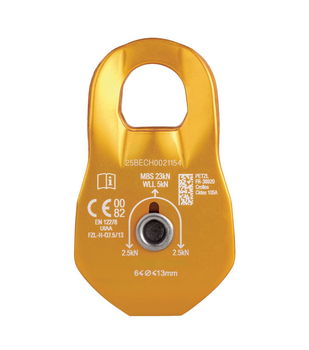 Petzl FIXE pulley side view