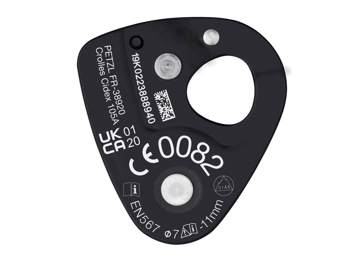 Petzl NANO TRAXION compatible rope diameters
