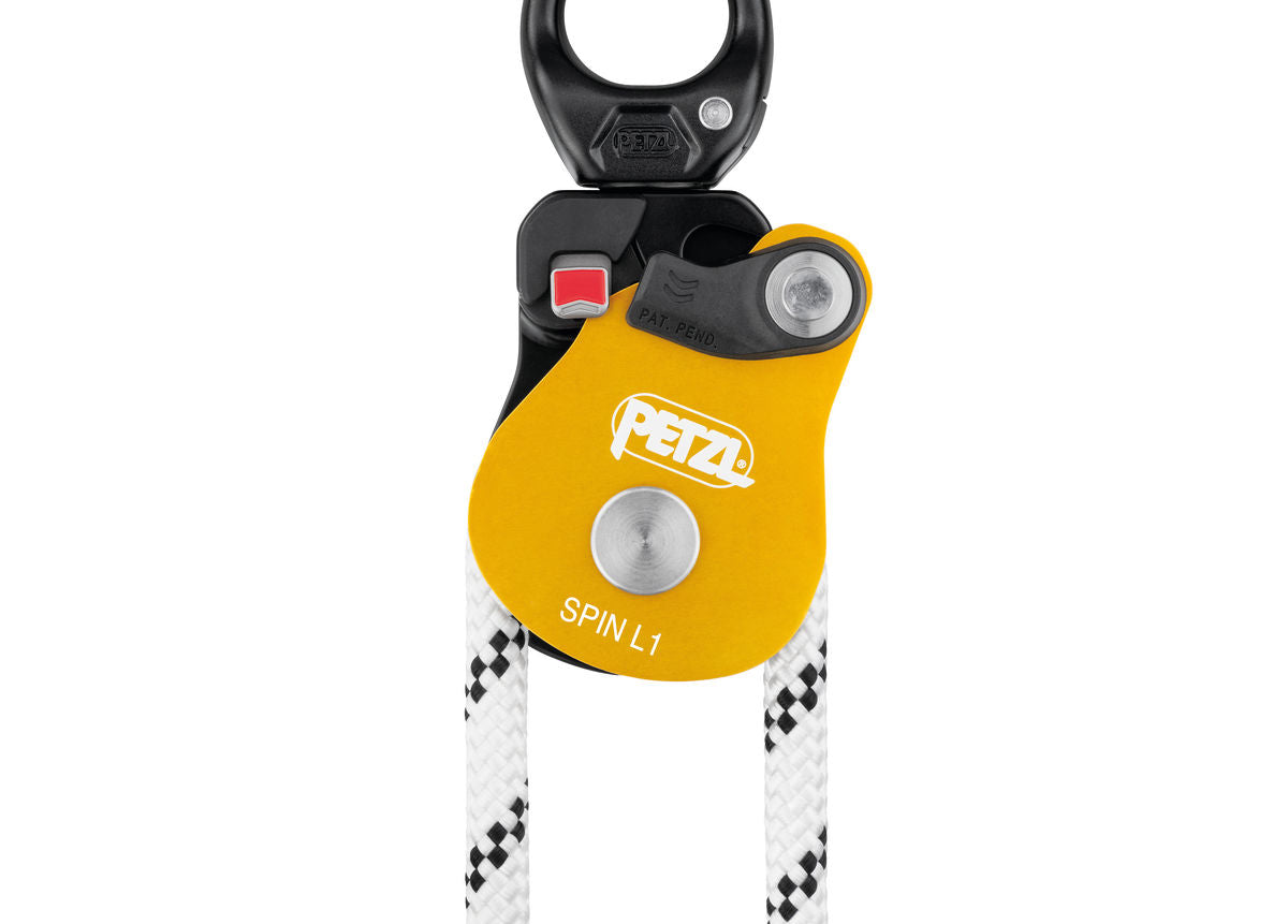 Petzl SPIN L1 swivel and connection capacity