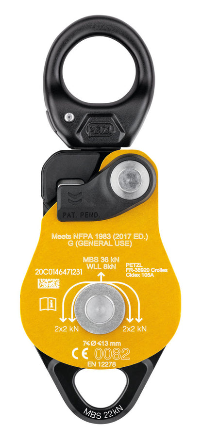 Petzl SPIN L2 triple-action moving side plate