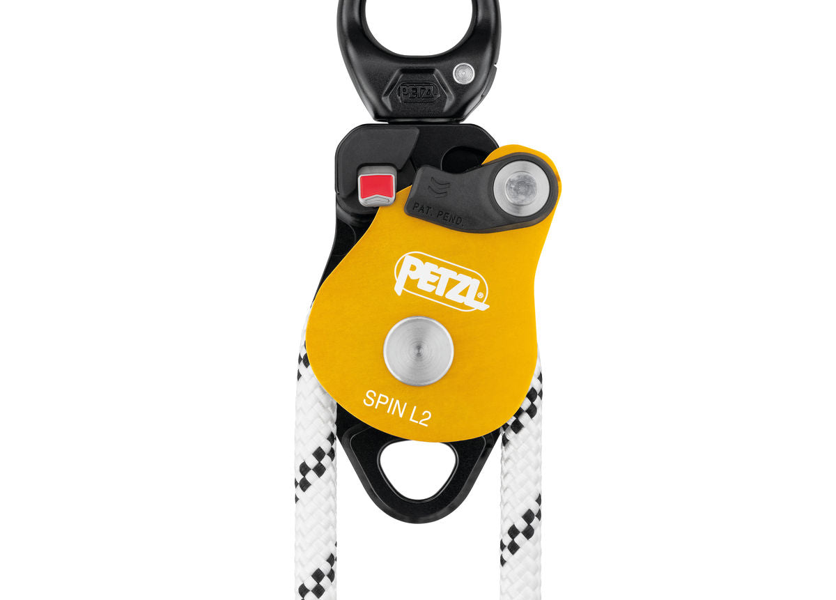 Petzl SPIN L2 parallel sheaves and auxiliary attachment point