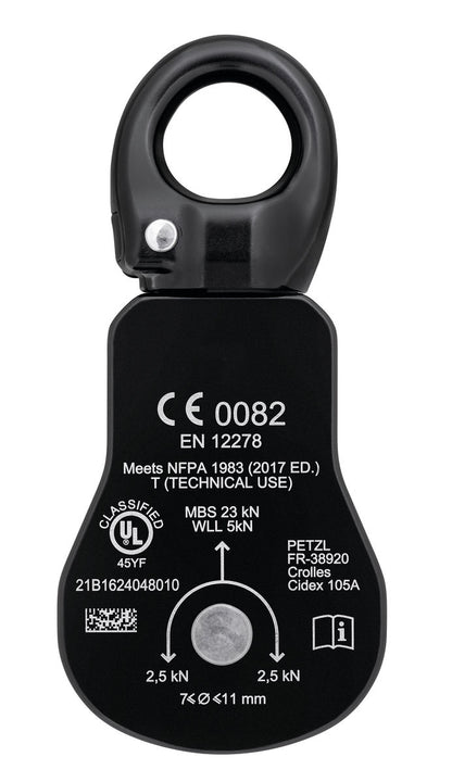 Petzl SPIN S1 triple-action side plate