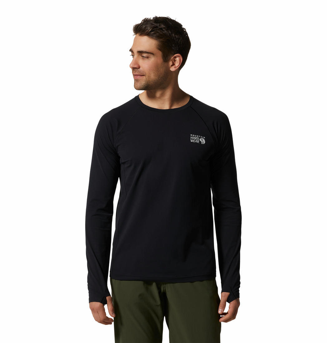 Mountain Hardwear Mountain Stretch Baselayer Top – Black