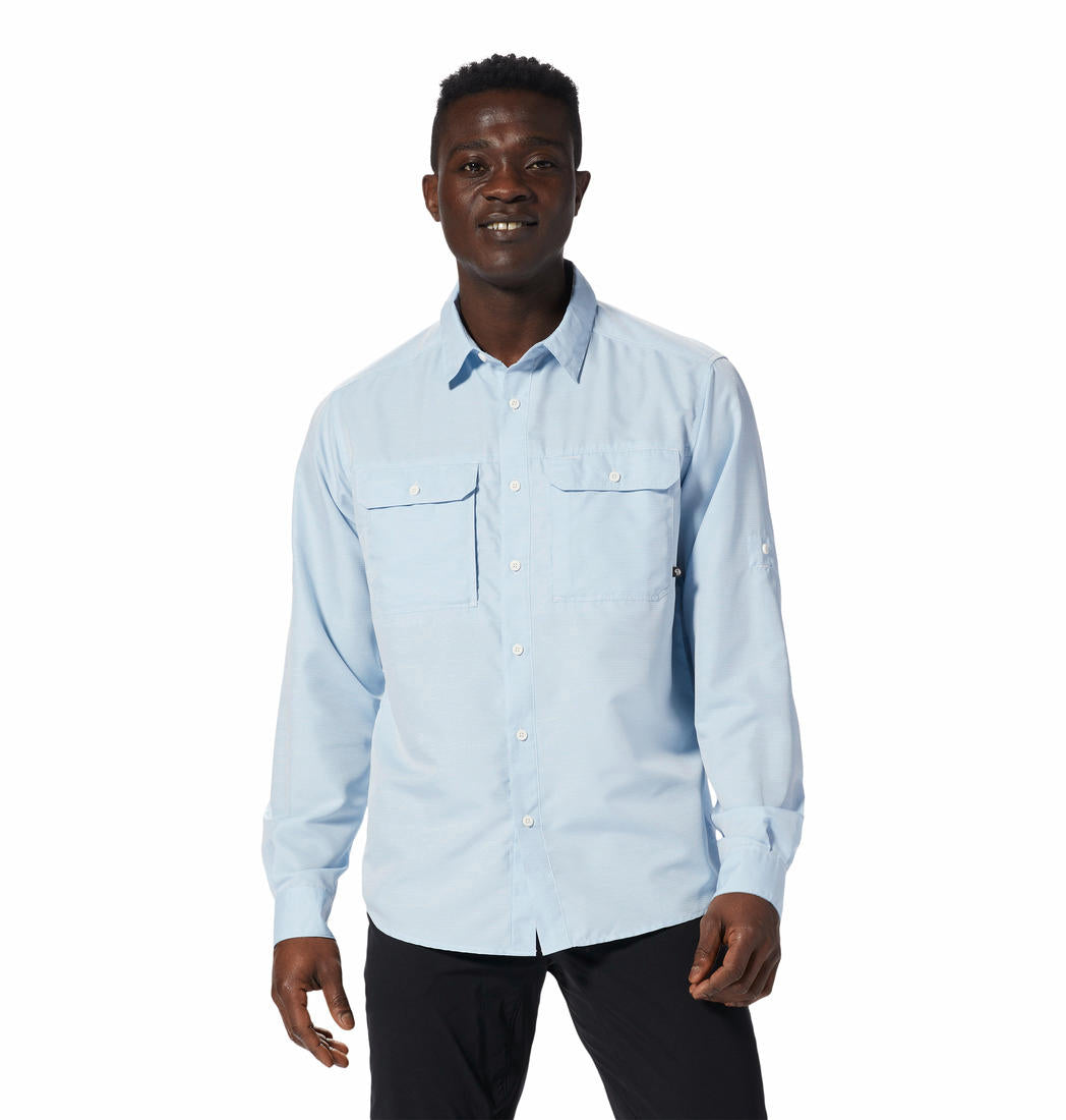 Mountain Hardwear Canyon Long-Sleeve Shirt – Blue