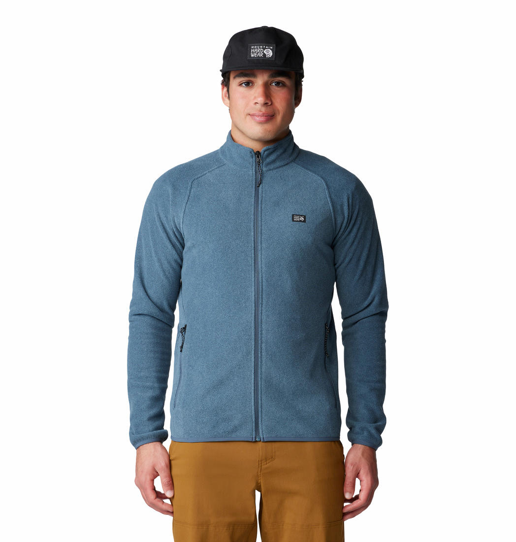 Mountain Hardwear Microchill Full-Zip Fleece Jacket – Blue