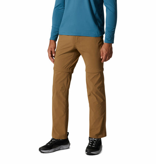 Mountain Hardwear Basin Trek Convertible Pants – Brown