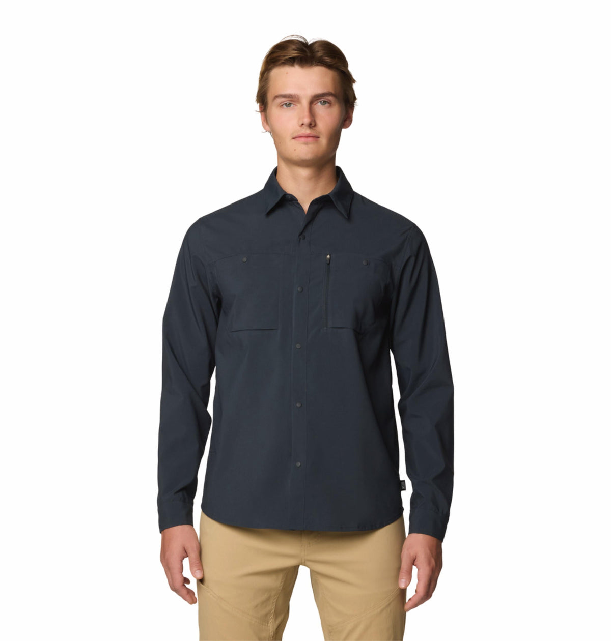 Mountain Hardwear Trail Sender Long-Sleeve Shirt – Grey