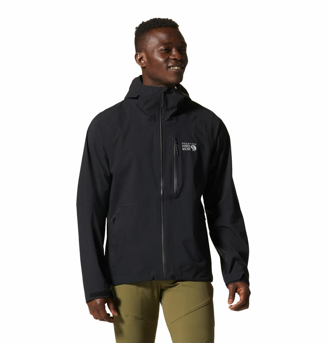 Mountain Hardwear Stretch Ozonic Rain Jacket OM3850 – Black